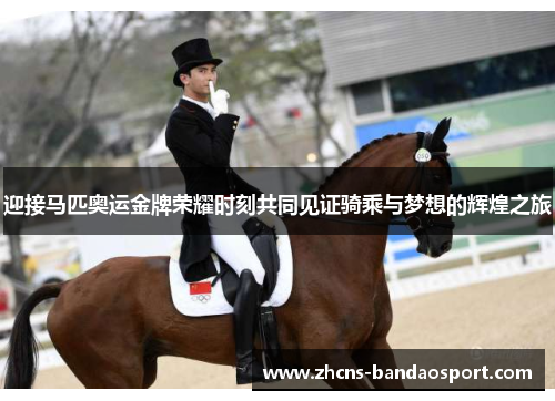 迎接马匹奥运金牌荣耀时刻共同见证骑乘与梦想的辉煌之旅