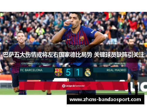 巴萨五大伤情或将左右国家德比局势 关键球员缺阵引关注